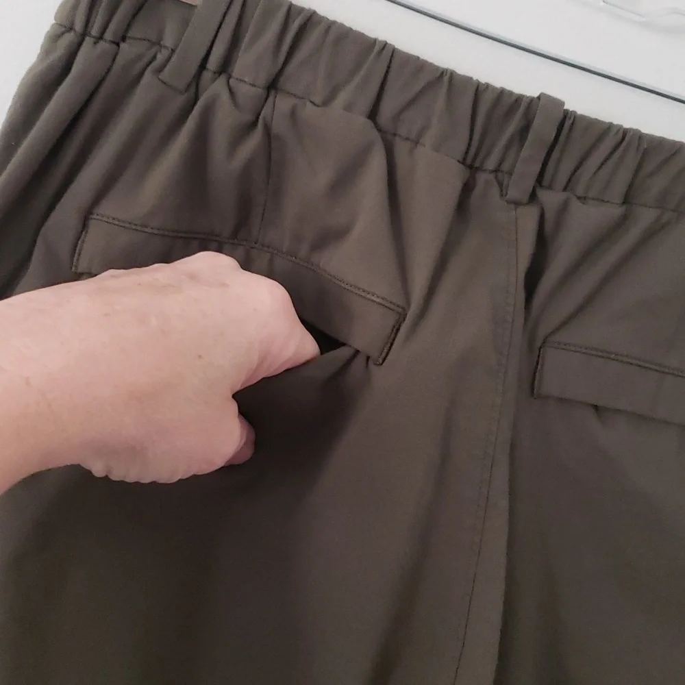 Tommy John Go Anywhere collection jogger pants‎ khaki green size 32/33